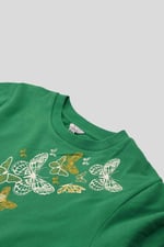 Womens Butterfly Print Sweatshirt