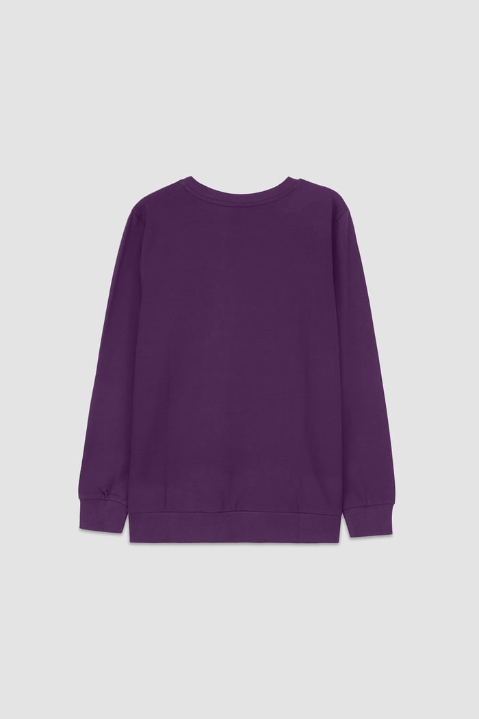 Womens Butterfly Print Sweatshirt