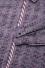 Yarn Dyed Check Cropped Jacket