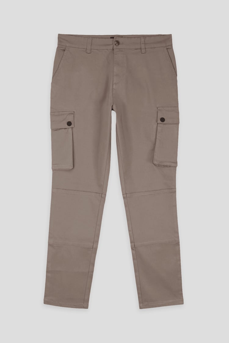 Mens Utility Cargo Long Trousers