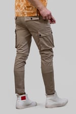 Mens Utility Cargo Long Trousers