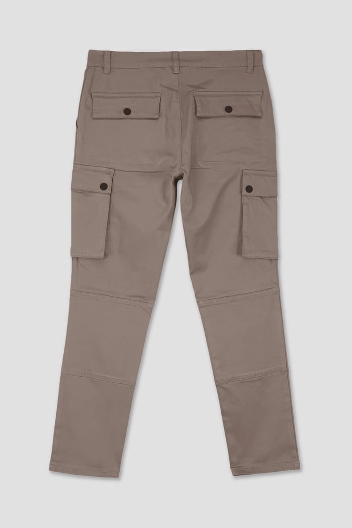 Mens Utility Cargo Long Trousers