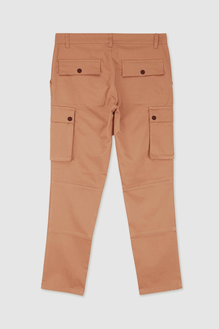 Mens Utility Cargo Long Trousers