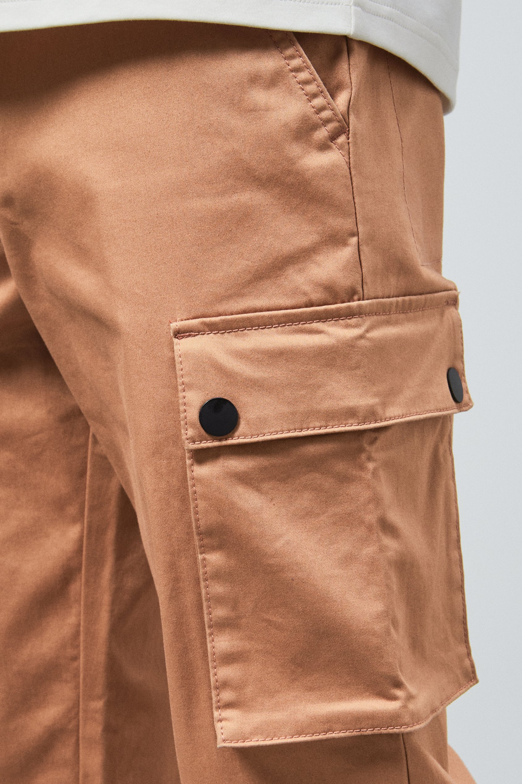 Mens Utility Cargo Long Trousers