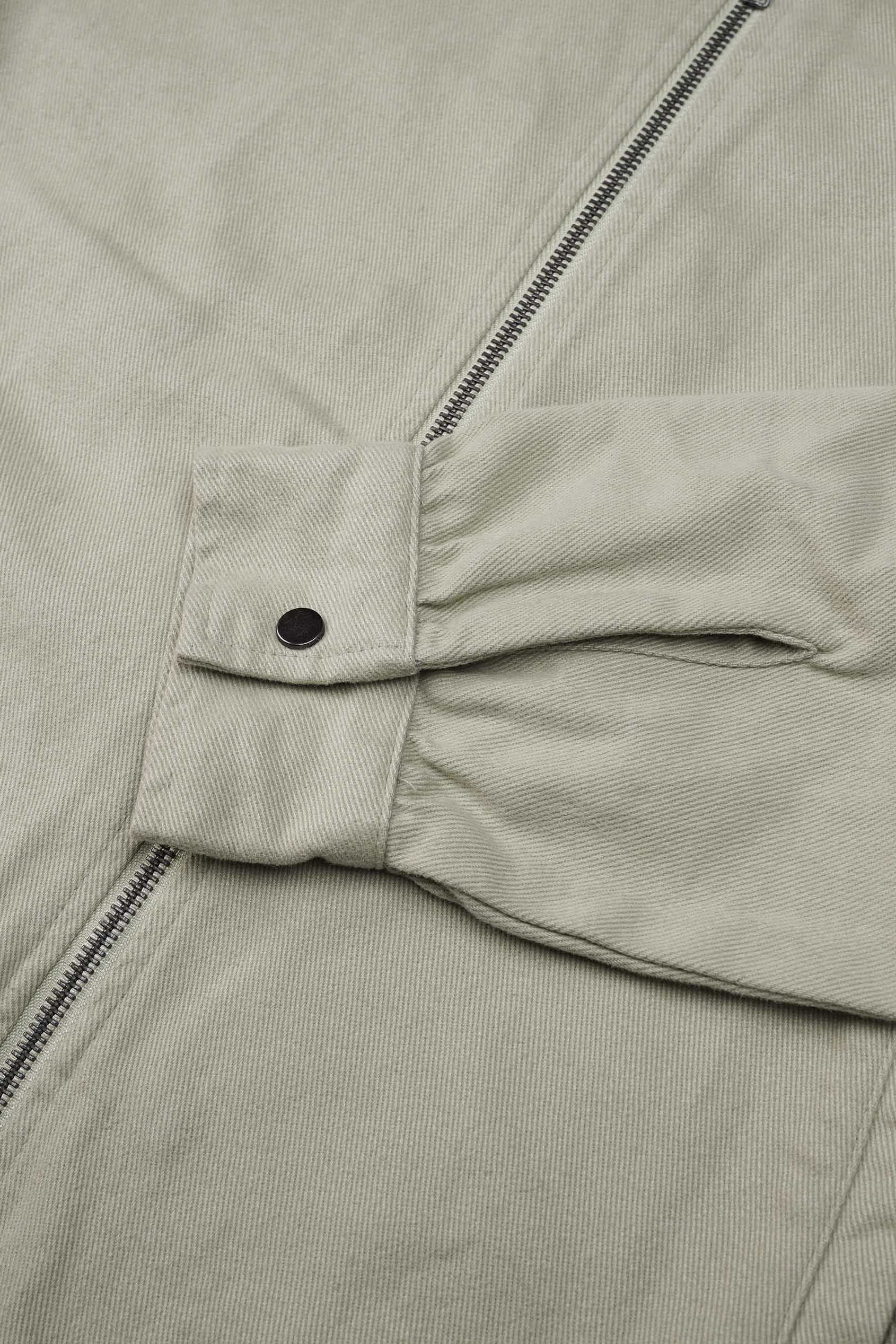 Womens Full Zip Cropped Jacket