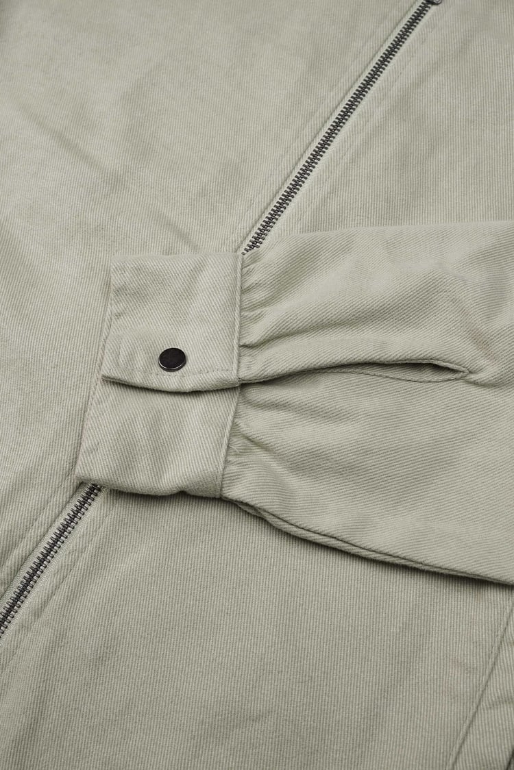 Womens Full Zip Cropped Jacket