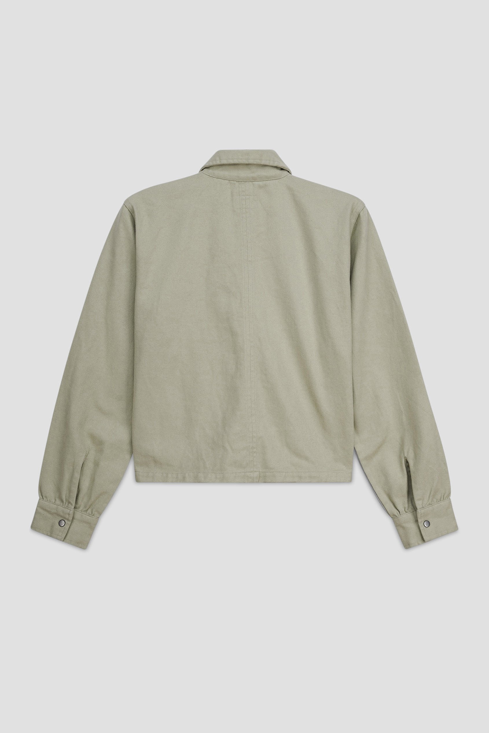 Womens Full Zip Cropped Jacket