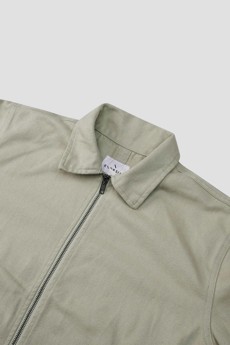 Womens Full Zip Cropped Jacket