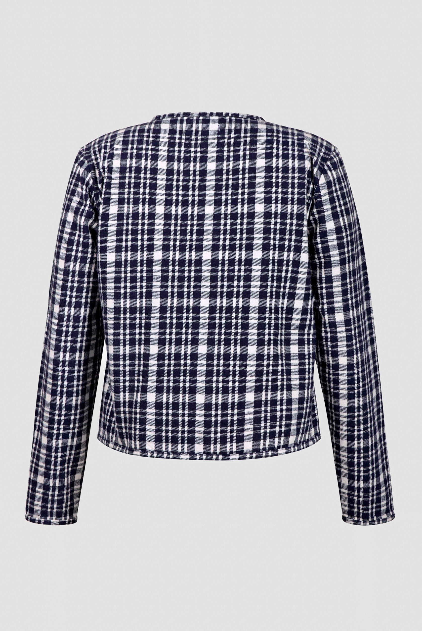 Womens Cropped Button Up Jacket