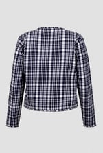 Womens Cropped Button Up Jacket