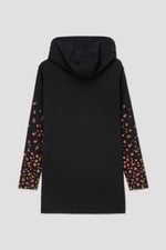 Women Longline Zip Front Hoodie