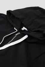Women Longline Zip Front Hoodie