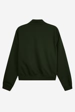 Womens Flap Pocket Button Detail Jacket