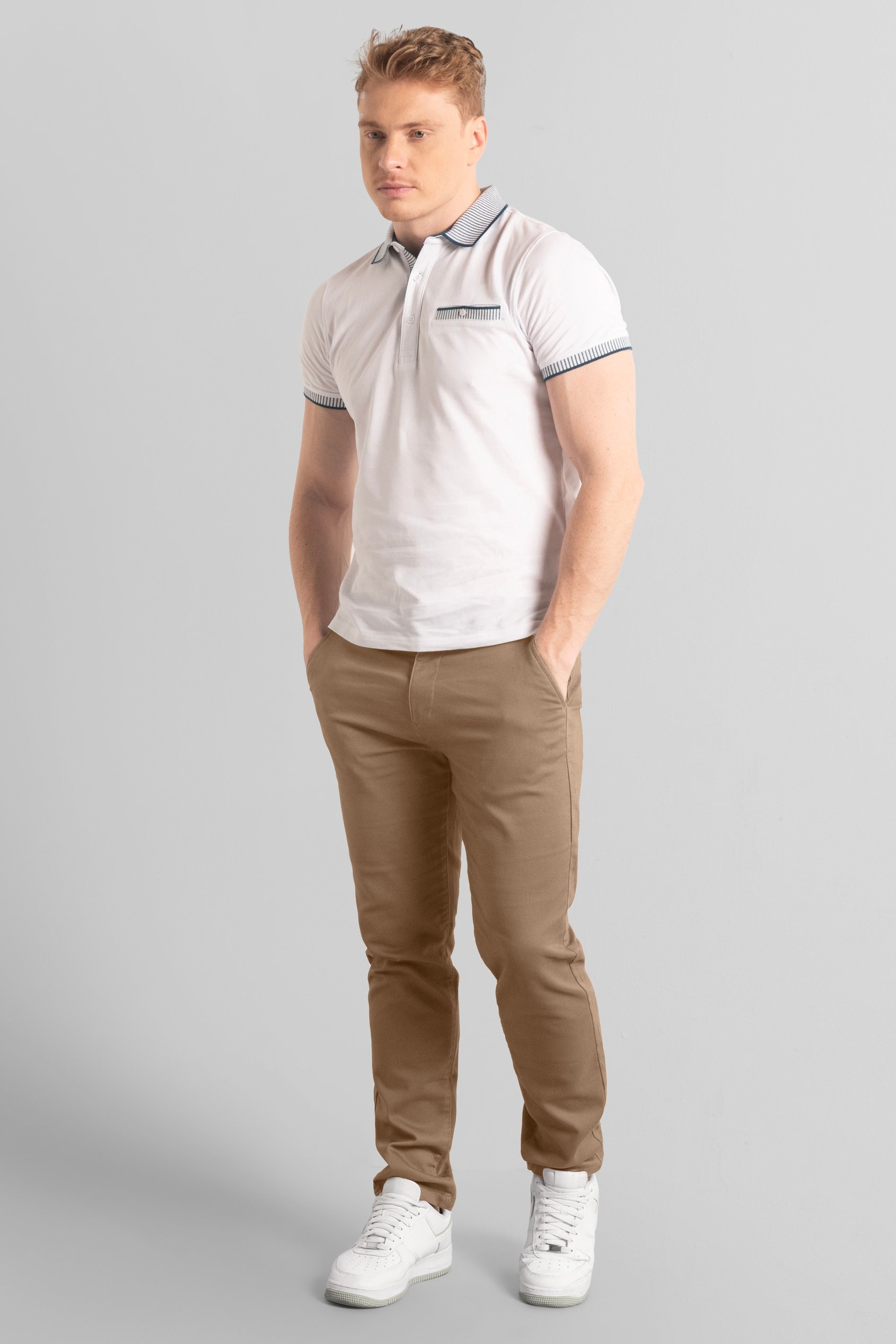 Mens Regular Fit Chino Trouser