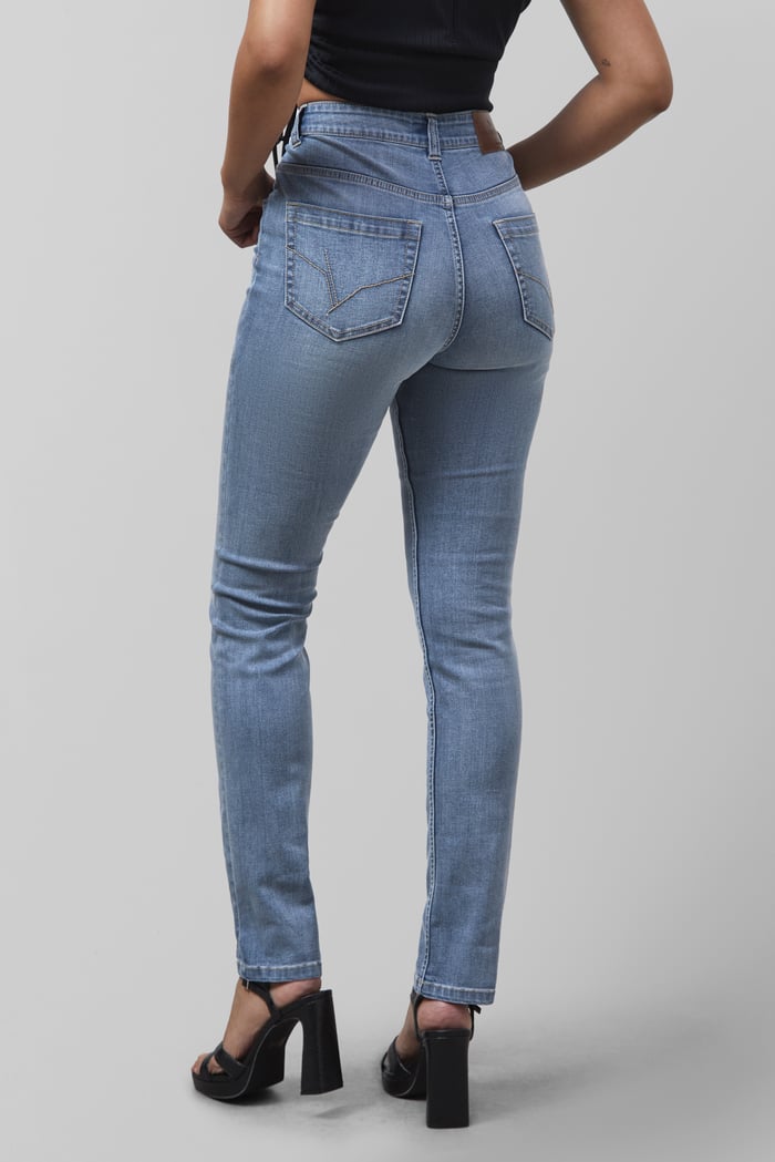 High Waist Slim Fit Jeans