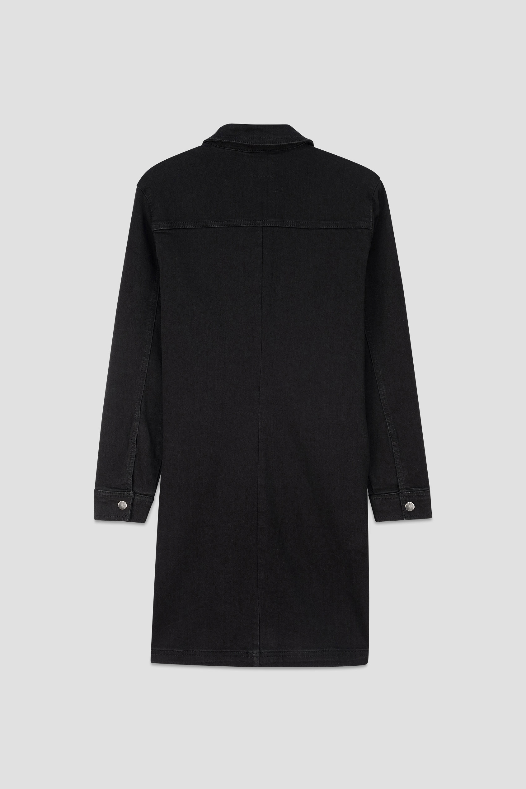 Womens Black Slim Longline Jacket