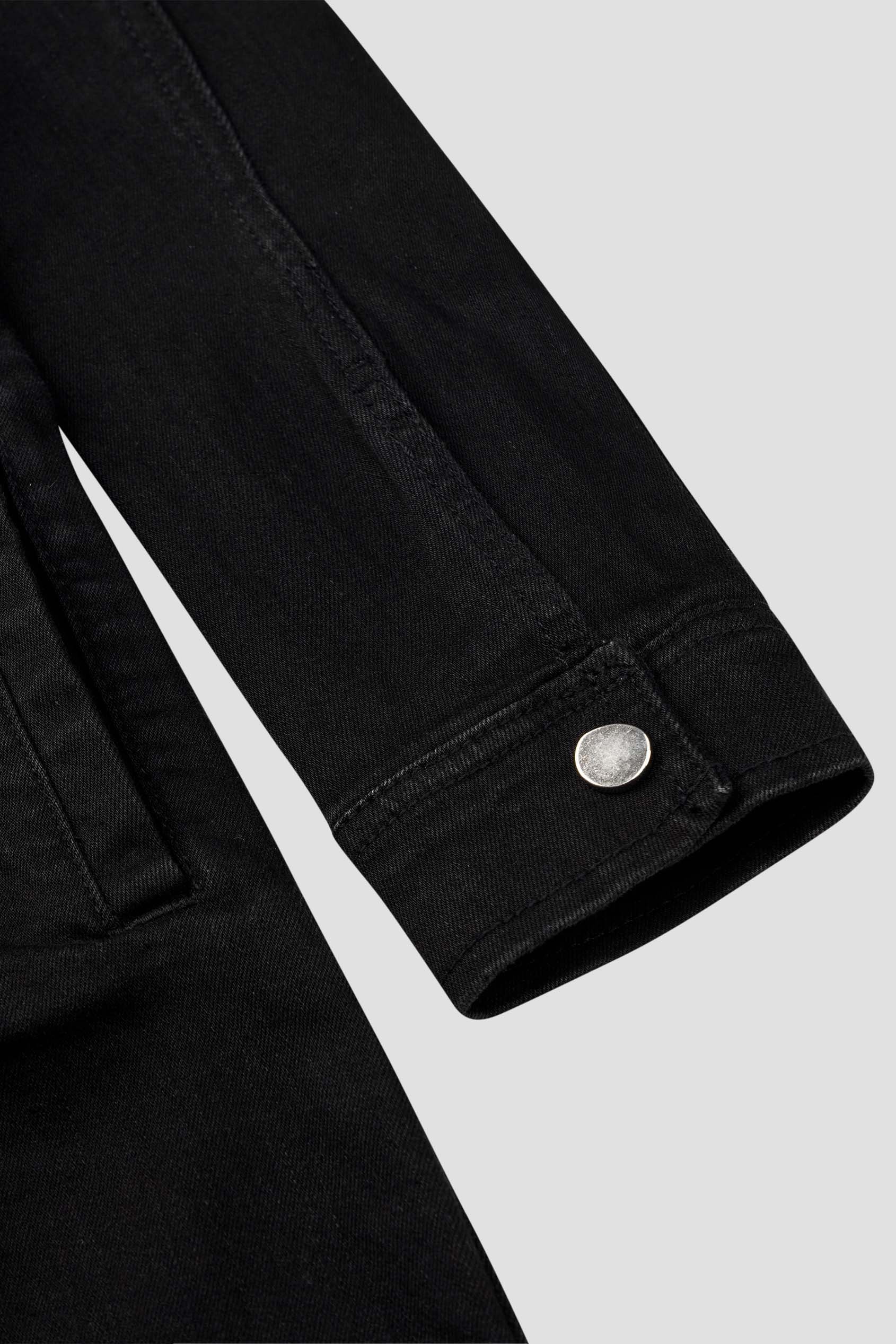 Womens Black Slim Longline Jacket