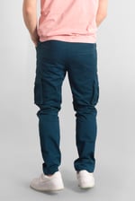 Mens Zip Details Cargo Trouser