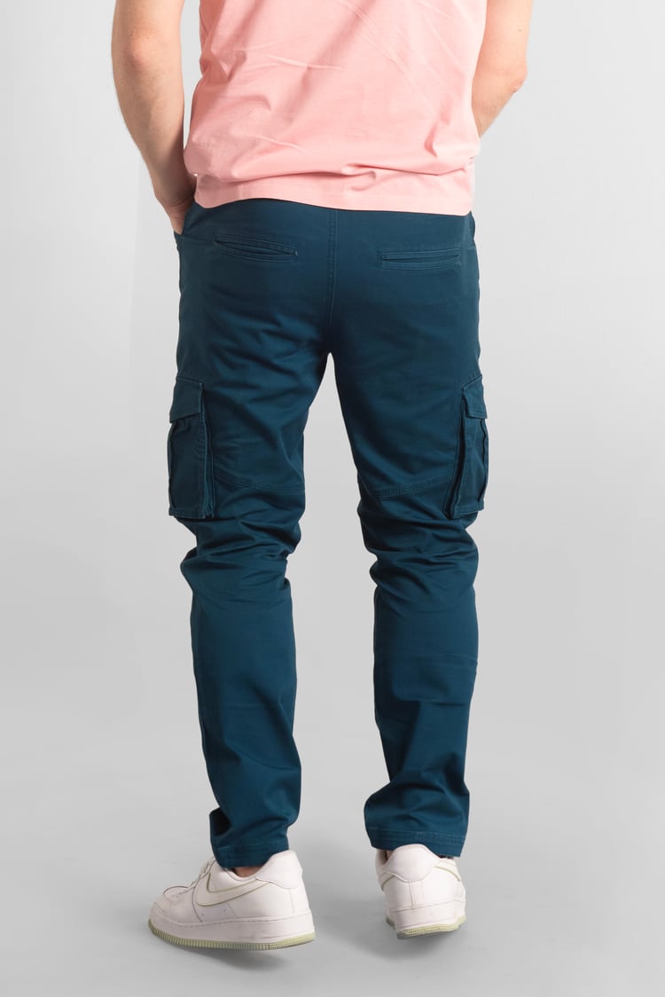 Mens Zip Details Cargo Trouser