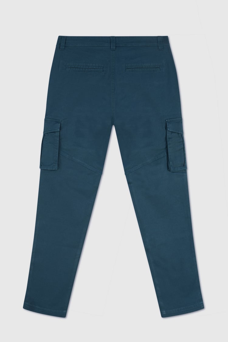 Mens Zip Details Cargo Trouser