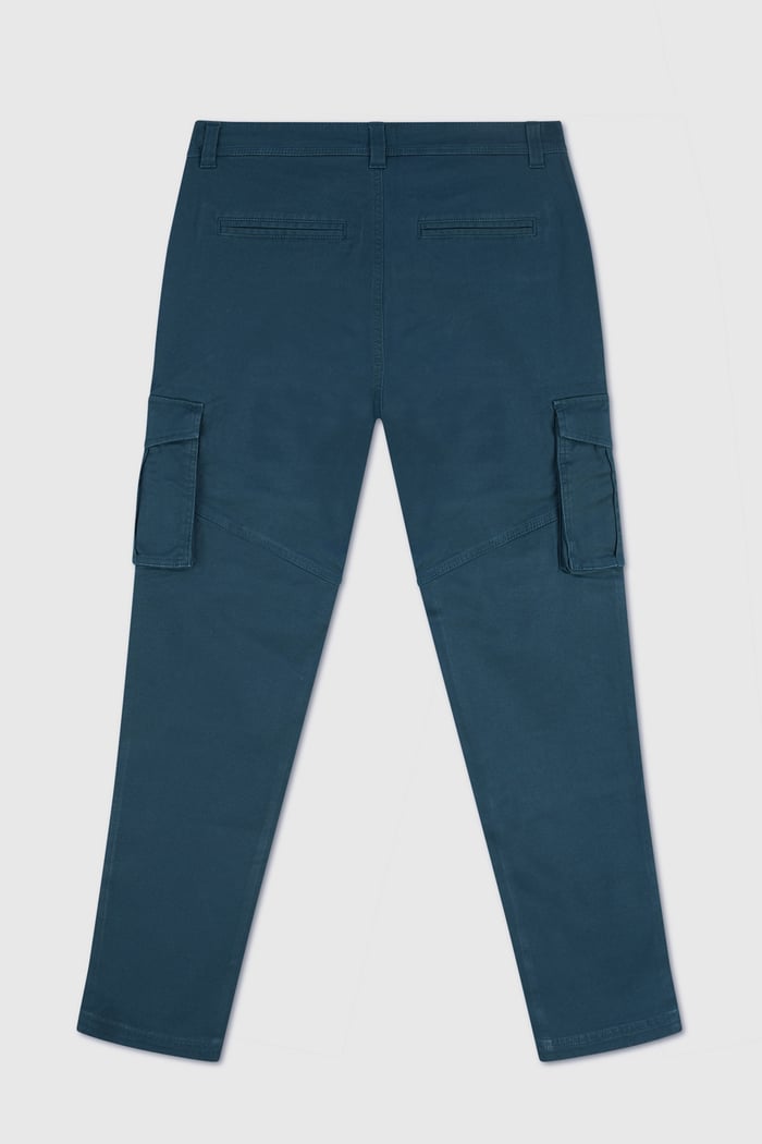 Mens Zip Details Cargo Trouser