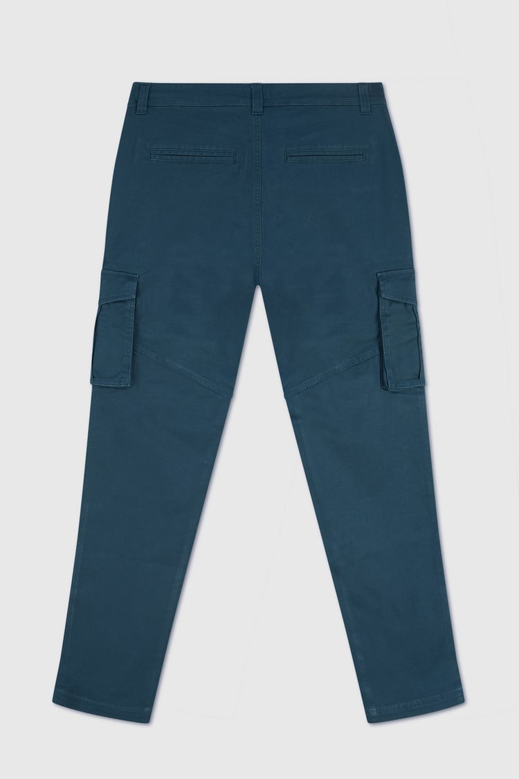 Mens Zip Details Cargo Trouser