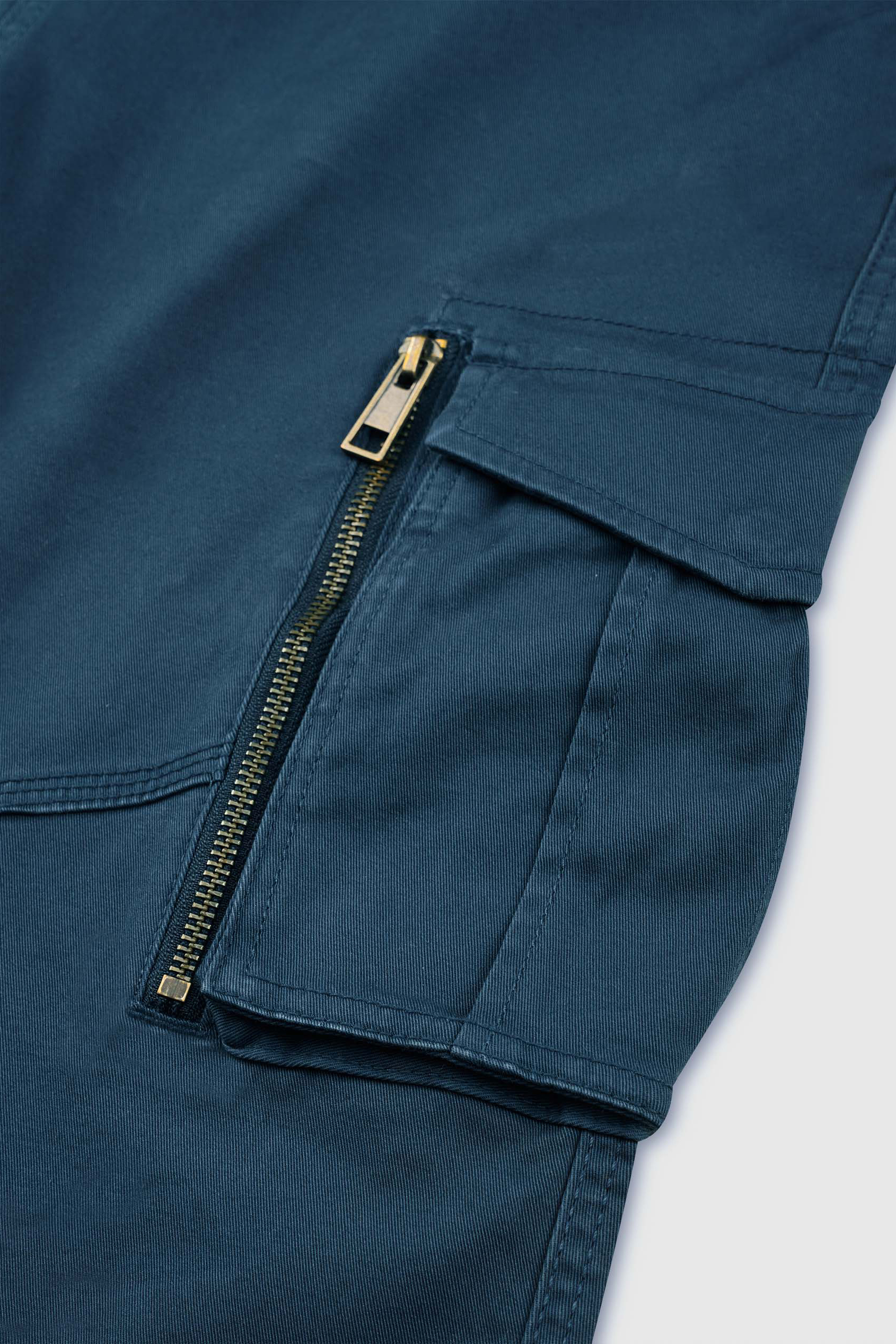 Mens Zip Details Cargo Trouser