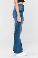 Slim shape Boot cut Jeans