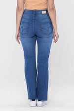 Slim shape Boot cut Jeans