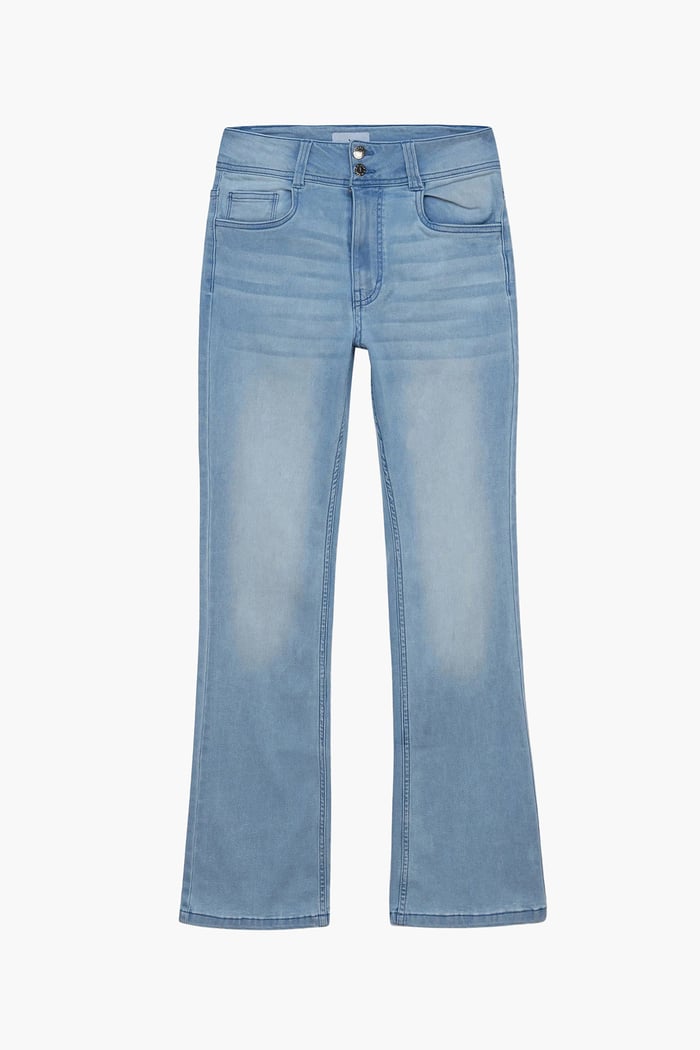 Slim shape Boot cut Jeans