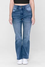 Slim shape Boot cut Jeans