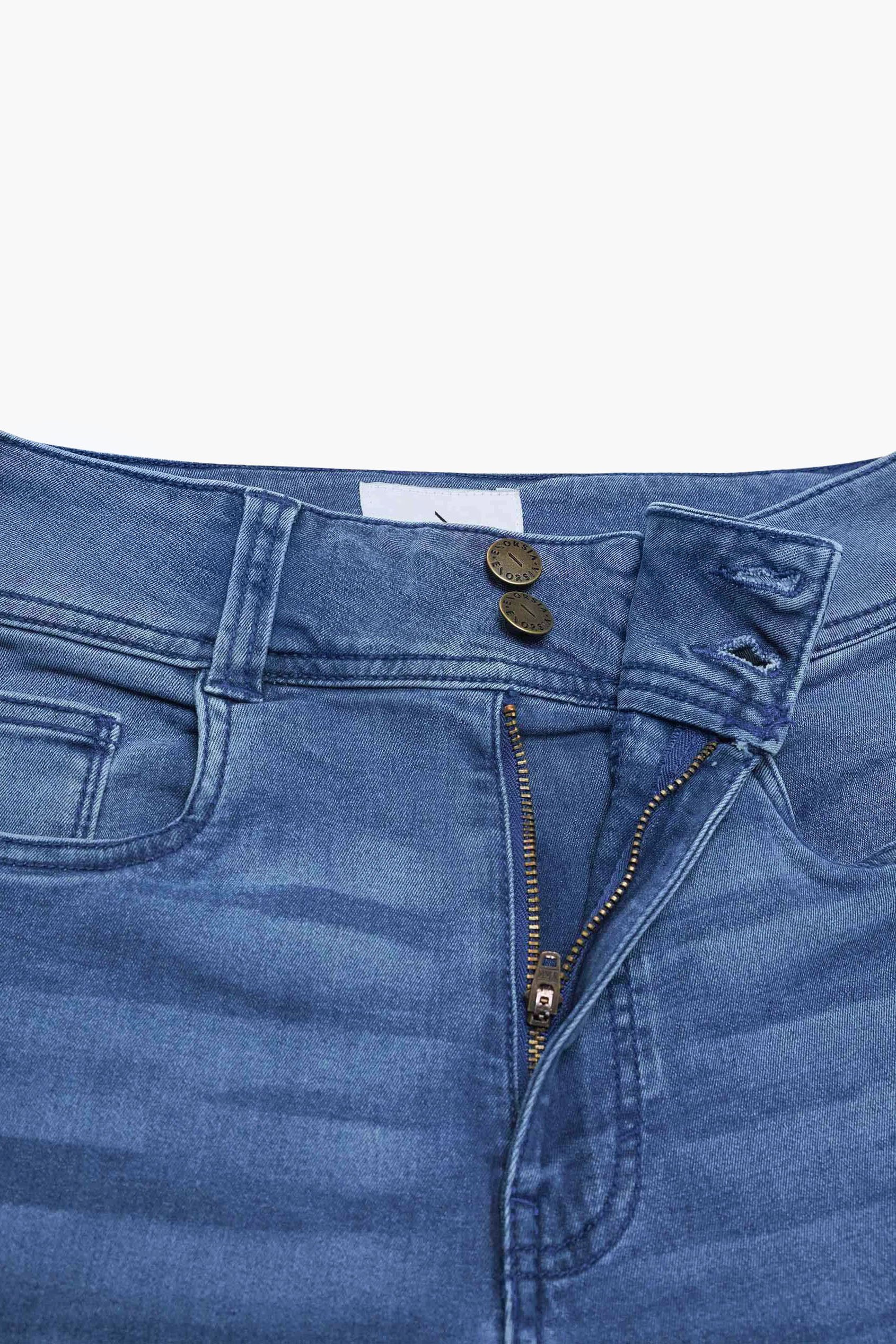 Slim shape Boot cut Jeans