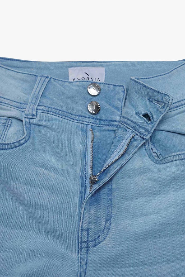 Slim shape Boot cut Jeans