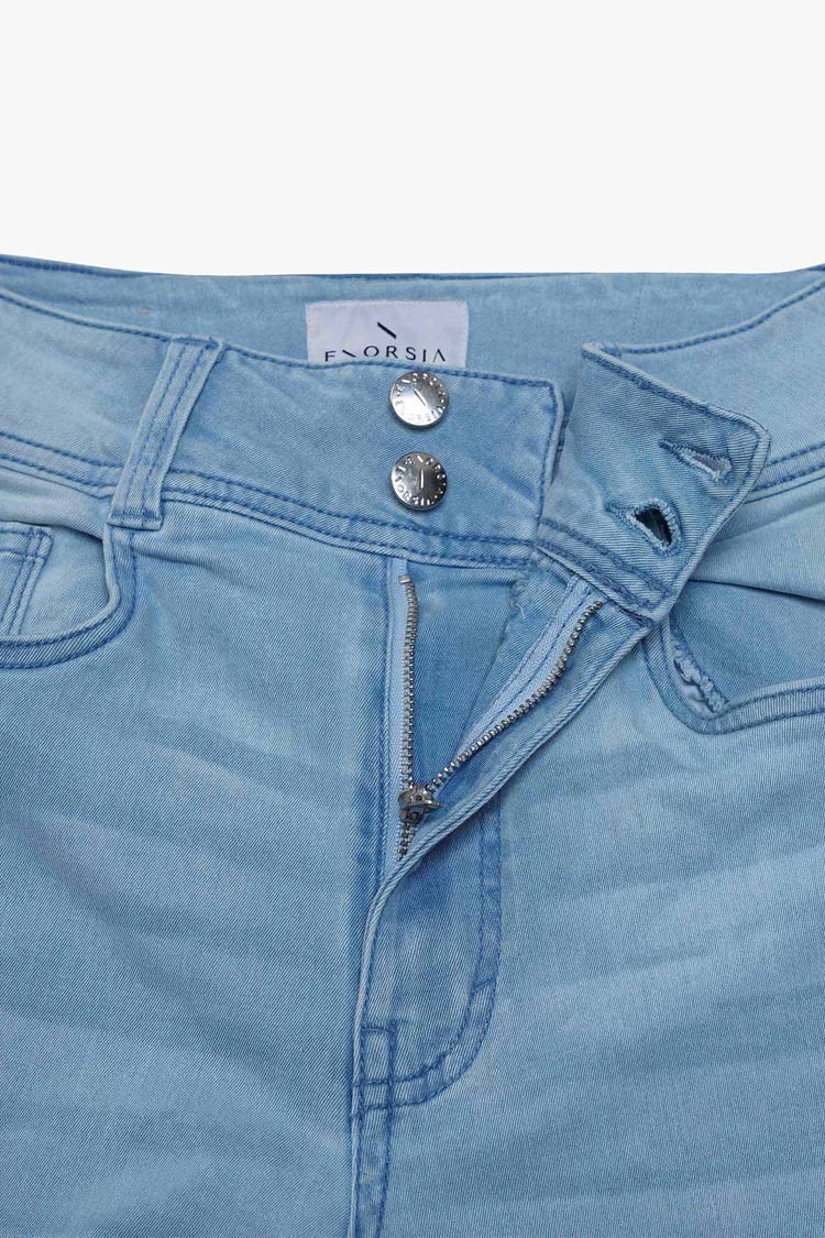 Slim shape Boot cut Jeans