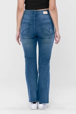 Slim shape Boot cut Jeans