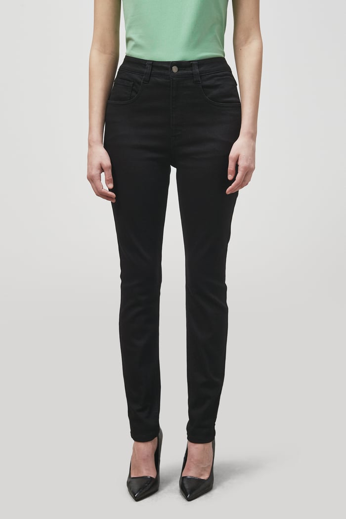 Super Stretch Skinny Black Jeans