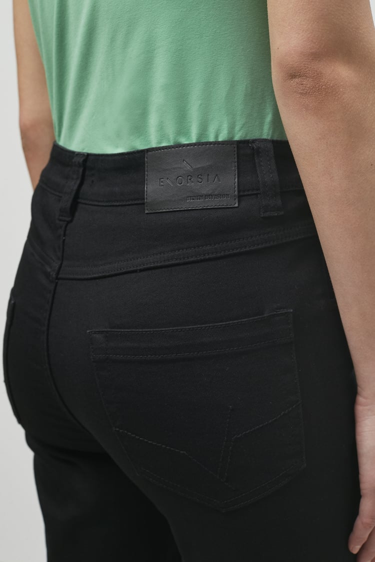 Super Stretch Skinny Black Jeans