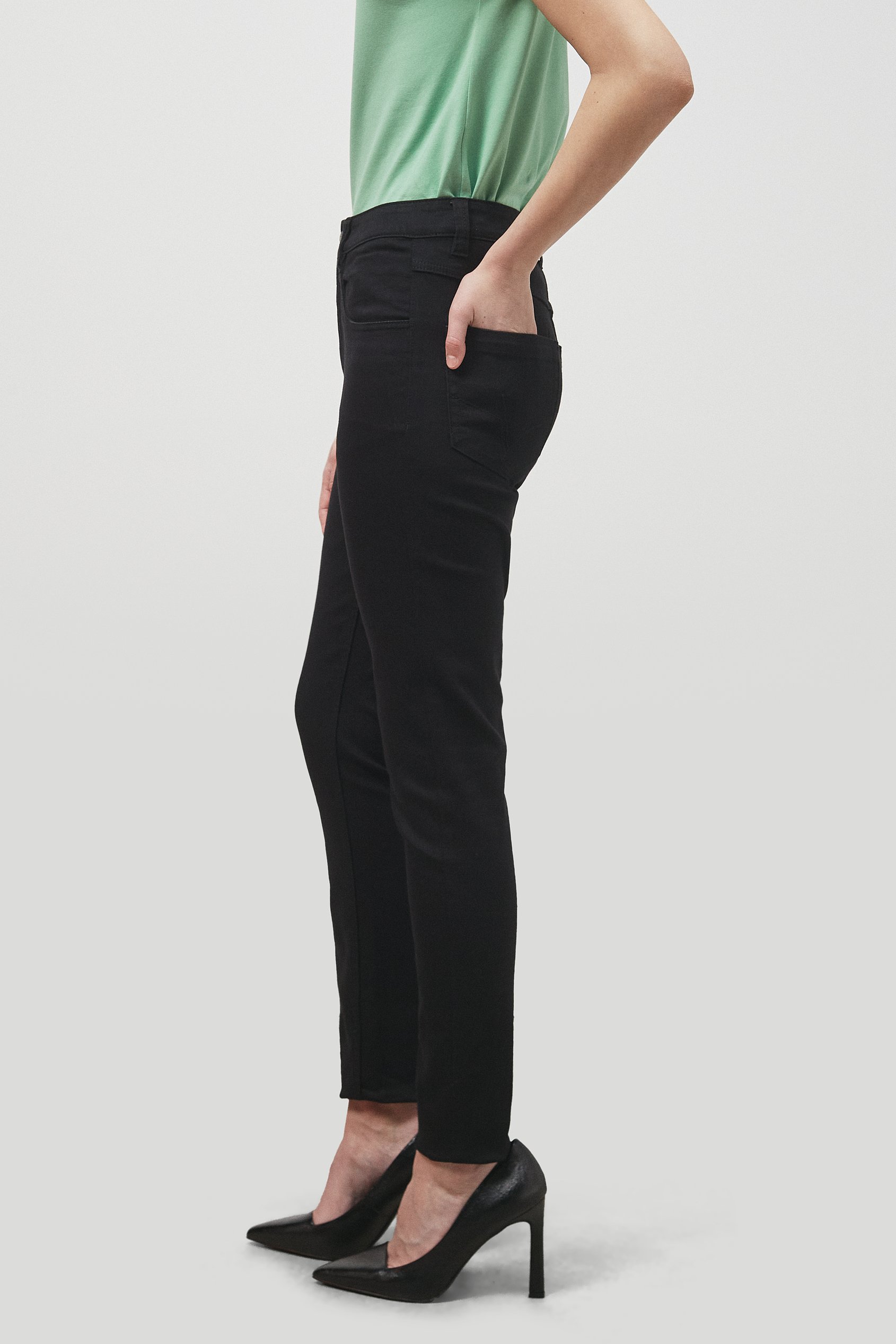 Super Stretch Skinny Black Jeans