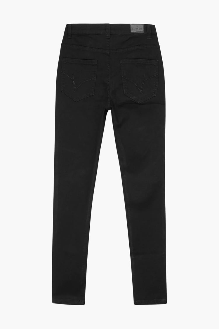 Super Stretch Skinny Black Jeans