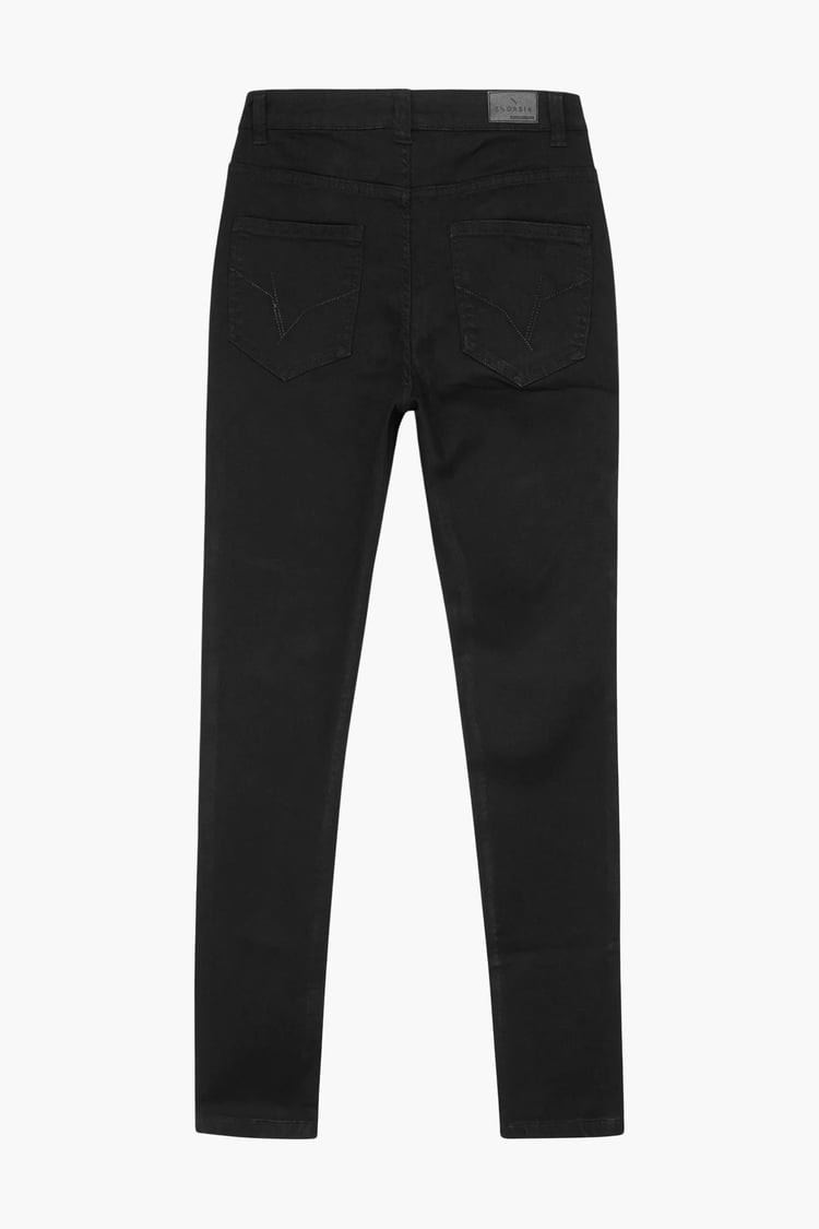 Super Stretch Skinny Black Jeans