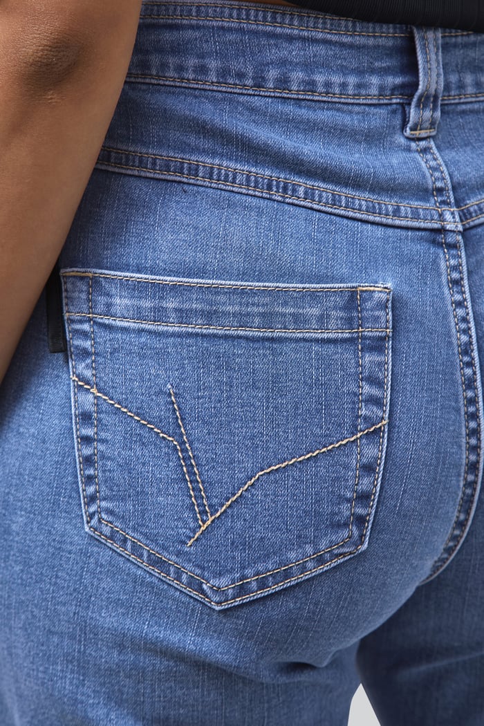 Enorsia Authentic High Waist Boyfriend Jeans