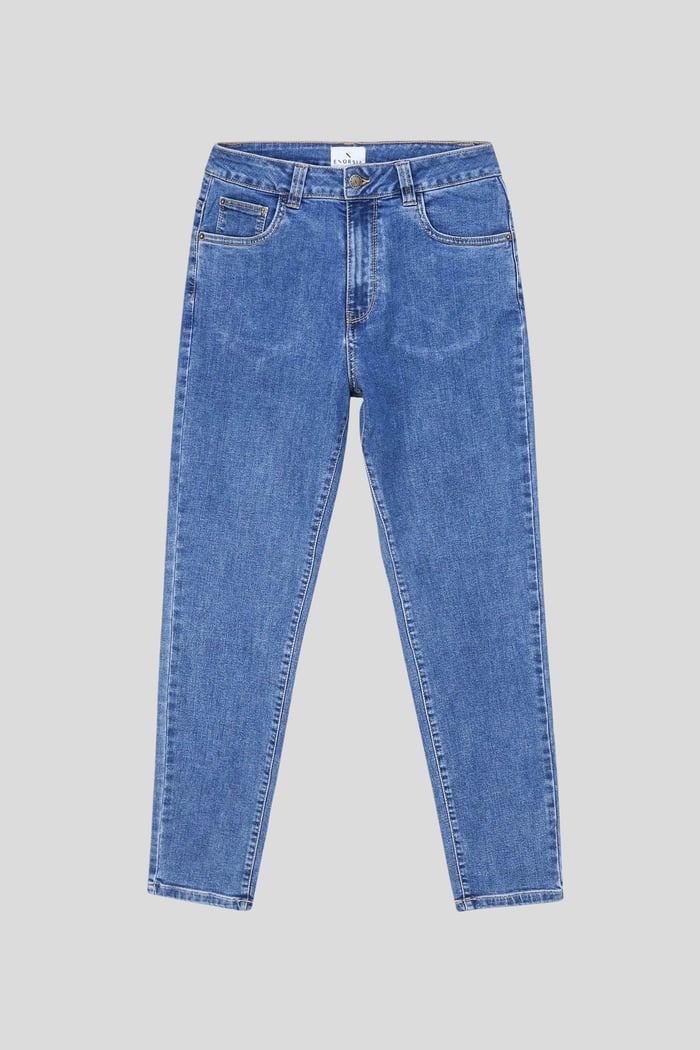 Enorsia Authentic High Waist Boyfriend Jeans