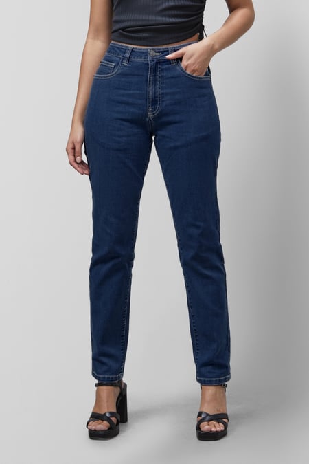 Light Blue Enorsia Authentic High Waist Boyfriend Jeans