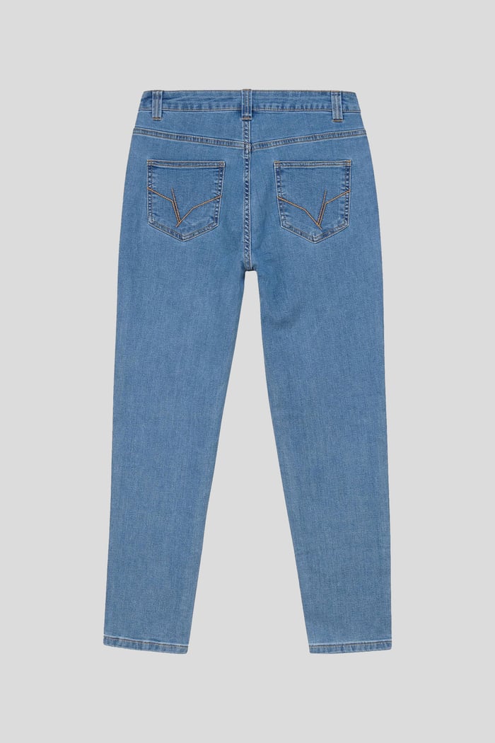 Enorsia Authentic High Waist Boyfriend Jeans