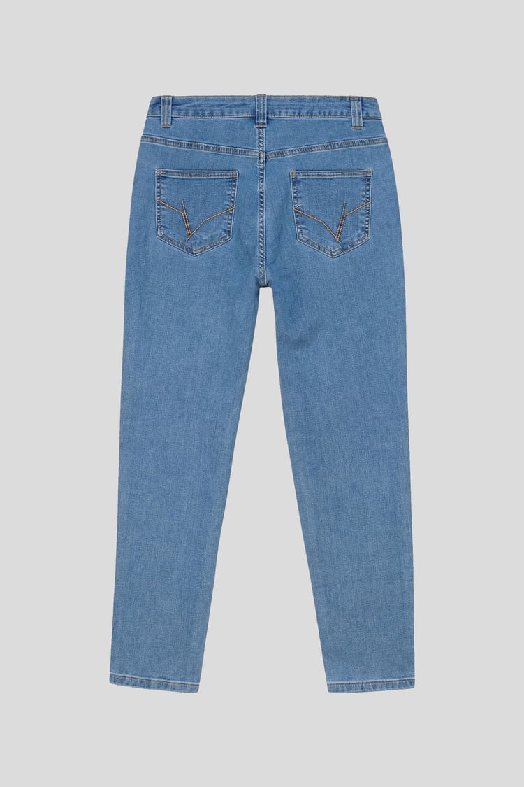 Enorsia Authentic High Waist Boyfriend Jeans