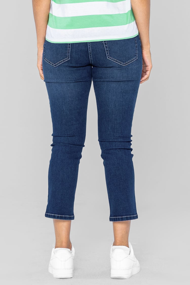 Super Stretch Skinny Capri Jeans