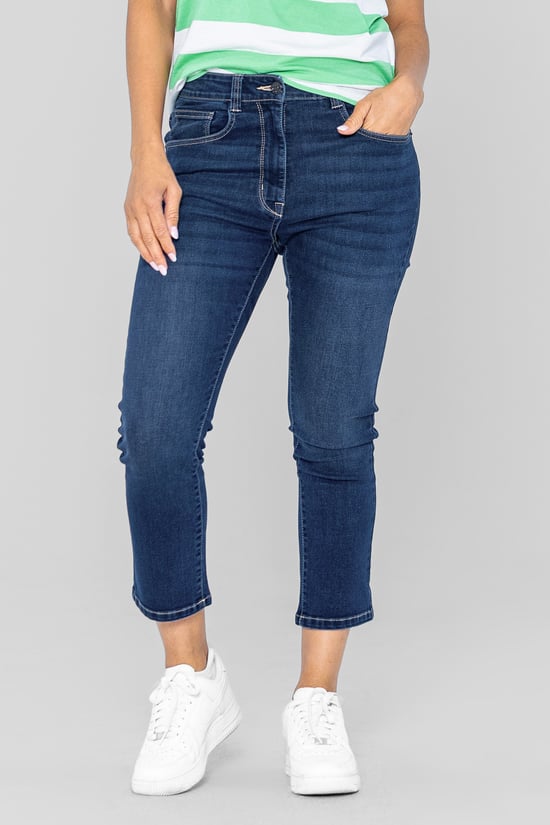 Super Stretch Skinny Capri Jeans
