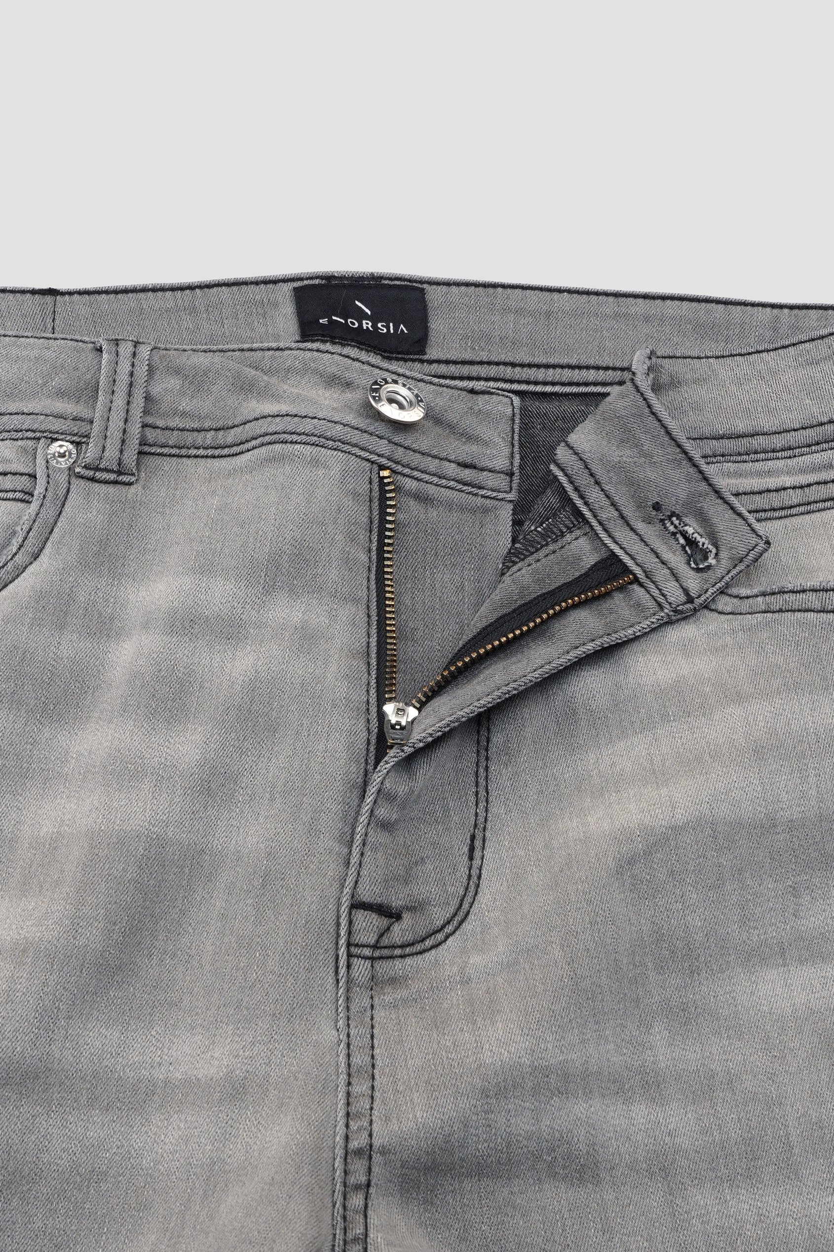 Mens Tapered Slim Fit Jeans