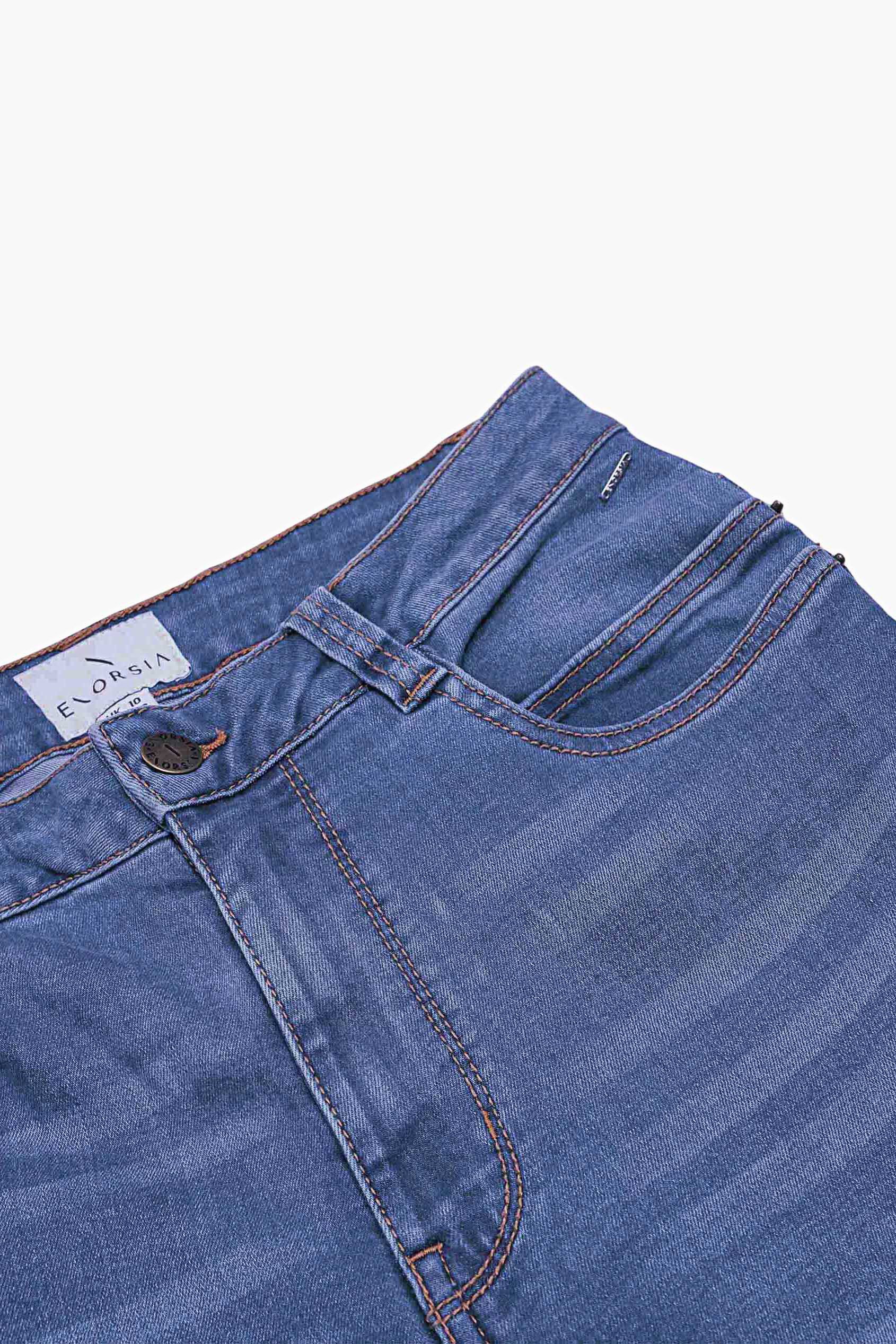 Mid Waist Skinny Jeans