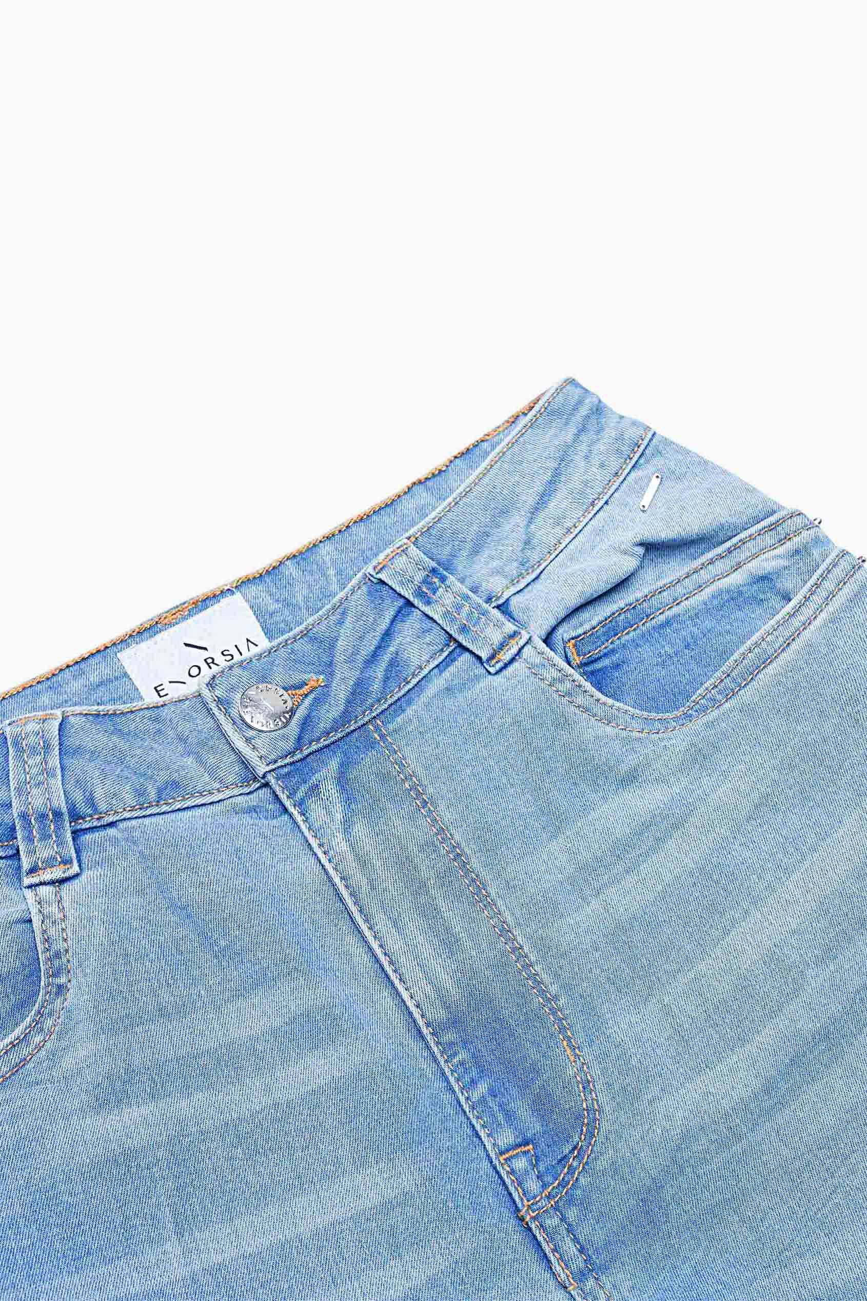 Mid Waist Skinny Jeans